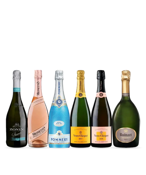 Sparkling Selection borcsomag — 6 palack pezsgő és champagne