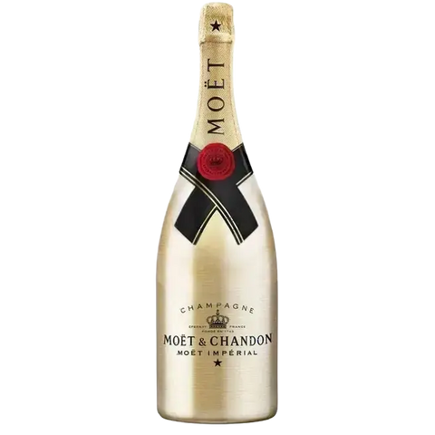 Moet & Chandon Imperial Brut Magnum Golden Sleeve 3D Champagne [1,5L|12%]